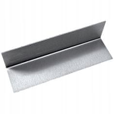 shumee Inox kotnik 70x130x1,0 mm - notranja zaključna letev 40 cm