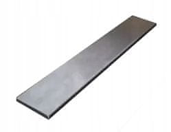 Ploščata palica iz nerjavečega jekla, odporna proti kislinam, 25x4 0,4 MB 40 cm INOX