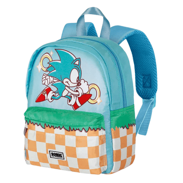 shumee Enoprekatni nahrbtnik za vrtec Sonic Run moder 22x27x10 cm