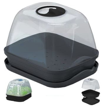 shumee RESPANA MIZNI RASTLINJAK PLUS 3 DREM260P rastlinjak - antracit