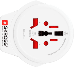 Skross Kross PRO World & USB potovalni napajalnik