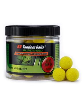 shumee SuperFeed Fluo Pop-Up - plavajoče kroglice 16 mm/70 g mlečna murva