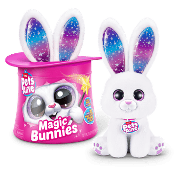 Zuru Pets Alive Magic Bunnies plišasti zajček