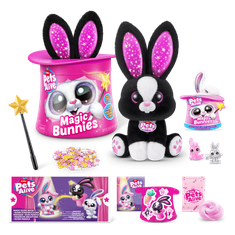 Zuru Pets Alive Magic Bunnies plišasti zajček