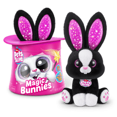 Zuru Pets Alive Magic Bunnies plišasti zajček