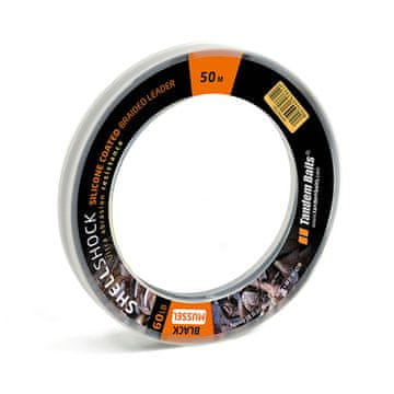Pletene vrvice ShellShock 60Ib / 50 m Black Clam Shotgun