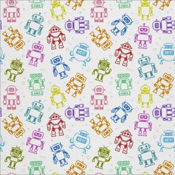 shumee ZUNANJE DEKORATIVNE TKANINE OXFORD - Motiv Robot I DX722