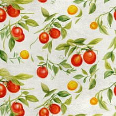 shumee Kraljevski žametni material iz poliestra za šivanje - sadni motiv - RDX2147