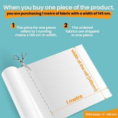 shumee Kraljevski žamet, poliester, za šivanje - karo motiv 29