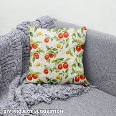 shumee Kraljevski žametni material iz poliestra za šivanje - sadni motiv - RDX2147