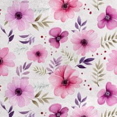 shumee Kraljevski žametni material iz poliestra za šivanje - motiv rož - RDX2976