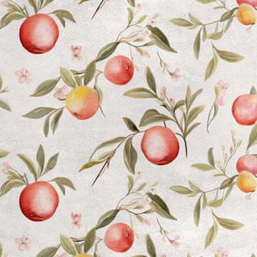 shumee Kraljevski žametni material iz poliestra za šivanje - sadni motiv - RDX2744