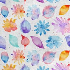 shumee Kraljevski žametni material iz poliestra za šivanje - motiv rož - RDX2982