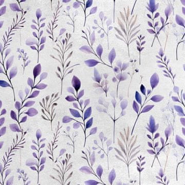 shumee Kraljevski žametni material iz poliestra za šivanje - motiv listov - RDX2137