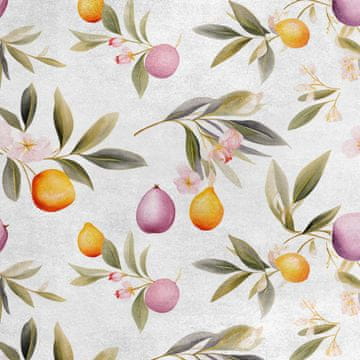 shumee Kraljevski žametni material iz poliestra za šivanje - sadni motiv - RDX2659