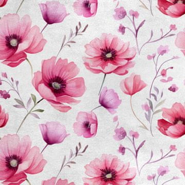 shumee Kraljevski žametni material iz poliestra za šivanje - motiv rož - RDX2772