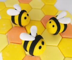 shumee Komplet čebeljih tort 5 kosov + ploščice + rože /PPK6