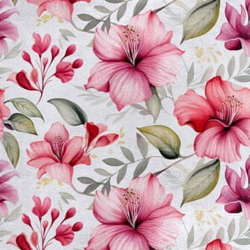 shumee Kraljevski žametni material iz poliestra za šivanje - motiv rož - RDX2910