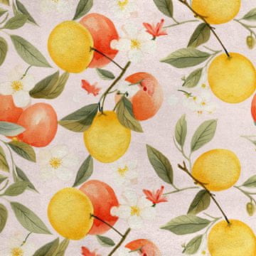 shumee Kraljevski žametni material iz poliestra za šivanje - sadni motiv - RDX2574