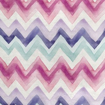 shumee Kraljevski žametni material iz poliestra za šivanje - cikcak motiv - RDX2255