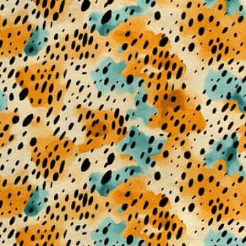 shumee Kraljevski žametni material iz poliestra za šivanje - živalski vzorec - RDX2850