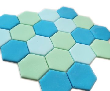 shumee Dekoracija za torto iz ploščic morskega sladkorja 20 kosov