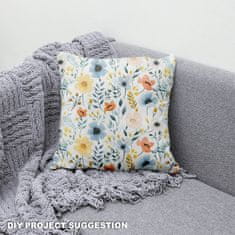 shumee Kraljevski žametni material iz poliestra za šivanje - motiv rož - RDX2970