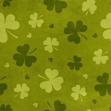 shumee Kraljevski žametni material iz poliestra za šivanje - motiv deteljice