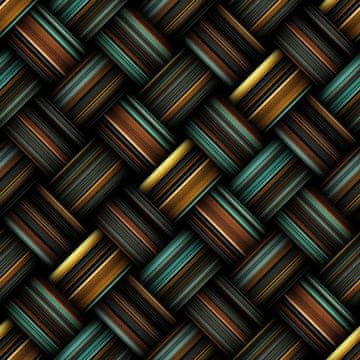 shumee ZUNANJE DEKORACIJSKE TKANINE OXFORD - 3D pleteni motiv