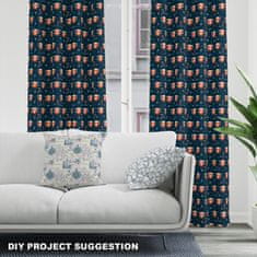 shumee Kraljevski žametni material iz poliestra za šivanje - motiv vroče čokolade