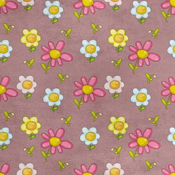 shumee Kraljevski žametni material iz poliestra za šivanje - motiv cvetja 2