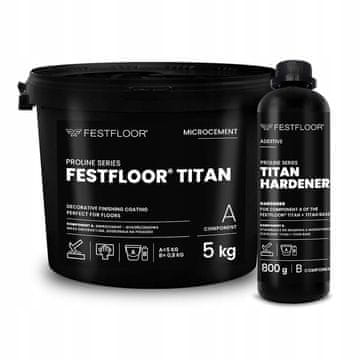 shumee FESTFLOOR TITAN 5 KG + 0,8 KG - TRDI MIKROCEMENT TT1005CB KREM BEŽ