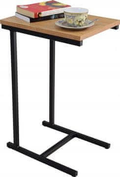 shumee EKO stranska mizica iz profilov črnega hrasta Lancelot