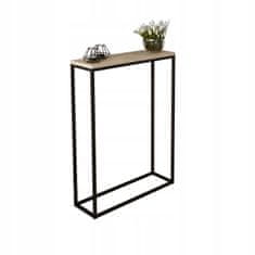 shumee Konzolna dvorana 60x20 iz profilov Black Oak Artisan 15x15