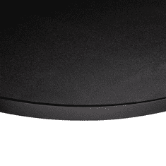 shumee Črna laminirana okrogla mizna plošča, premera 68 cm, za mizo ali klubsko mizico