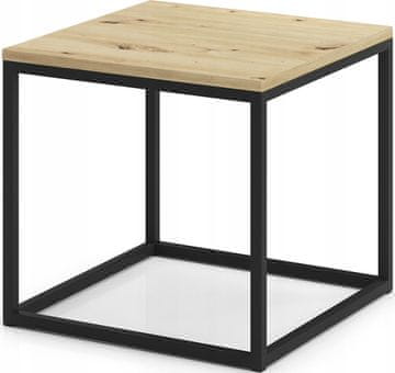 shumee NERI50 Miza iz profila Artisan iz črnega hrasta