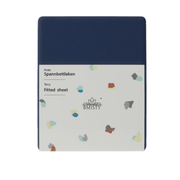 shumee Rjuha z nastavkom za rolado 160x200 temno modra