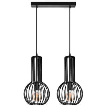 shumee Viseča svetilka BONGO 2 - Loft, žica, 2xE27