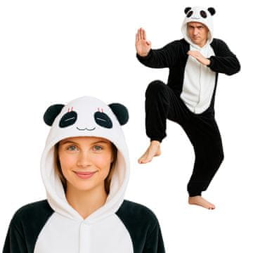 shumee Kigurumi pižama Onesie Panda kostum S: 145-155 cm