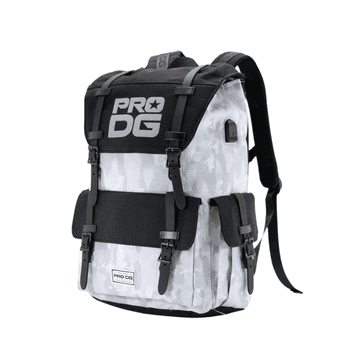 shumee Dvodelni šolski nahrbtnik Premium City, kamuflažno bel in siv, 34x44x17 cm