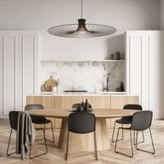 shumee Viseča svetilka PLAZA 1 - Loft, črna, 1xE27