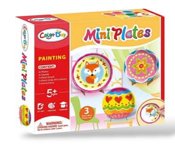 shumee KOMPLET ZA SLIKANJE MINI KROŽNIKOV ZA OTROKE 5+