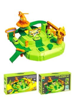 shumee INTERAKTIVNA AVTODELNA LABIRINT IGRA ZA OTROKE S HELIKOPTERJEM IN DVIGALOM 3+