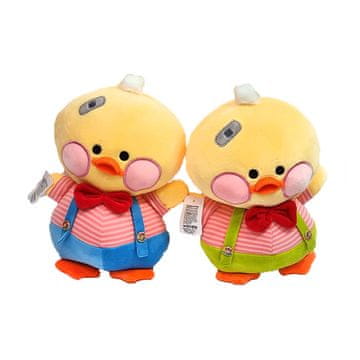 shumee Plišasta maskota raca 27 cm v kombinezonu