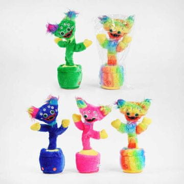 shumee INTERAKTIVNI PLESOČI KAKTUS - POŠAST IZ GROZLJIVKE - 35 CM