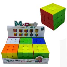 shumee RUBIKOVA ČAROBNA KOCKA 3X3 5,7 CM - ANTISTRESNA UGANKA ZA OTROKE IN ODRASLE