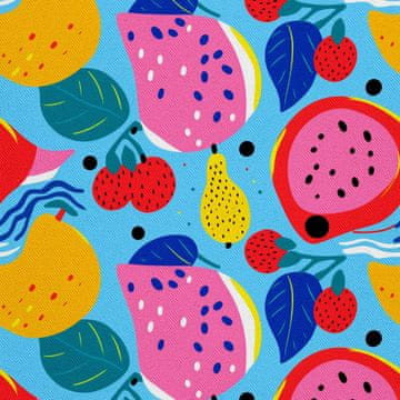 shumee ZUNANJE DEKORATIVNE TKANINE OXFORD - Sadni motiv | DX6059