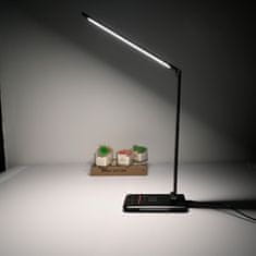 LuDream Focus Charge+ Black LED namizna svetilka brez modre sestavine