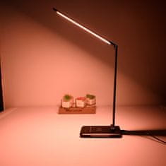 LuDream Focus Charge+ Black LED namizna svetilka brez modre sestavine