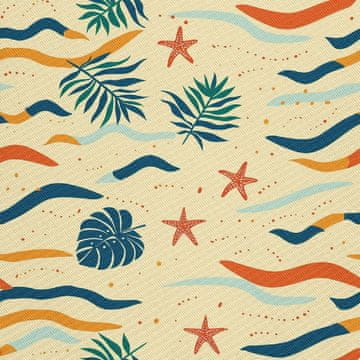 shumee ZUNANJE DEKORATIVNE TKANINE OXFORD - poletni motiv | DX9092